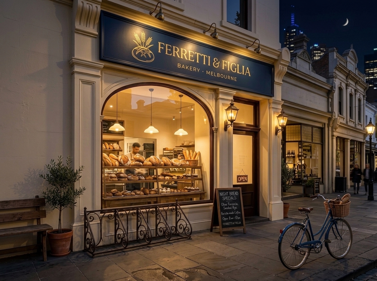 Carlton shopfront on Lygon Street